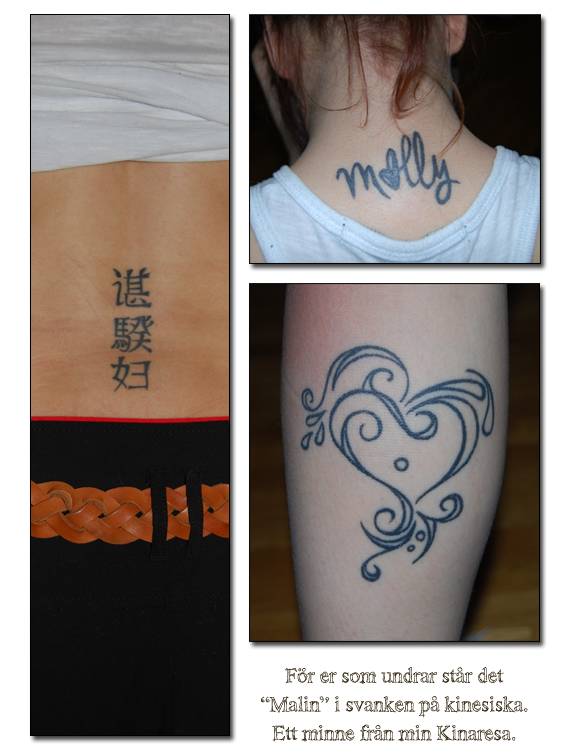 Mina tatueringar.