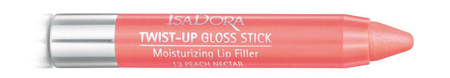 isadora twist-up gloss stick 13 Peach Nectar molkan skönhetsblogg
