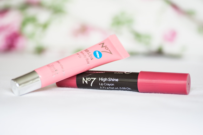 No7 High Shine Lip Crayon BB Lips Beauty Balm molkan Skönhetsblogg