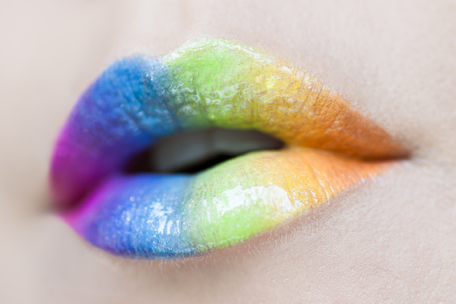 molkan skÃ¶nhetsblogg make up theme week makeupthemeweek talk to the rainbow lips