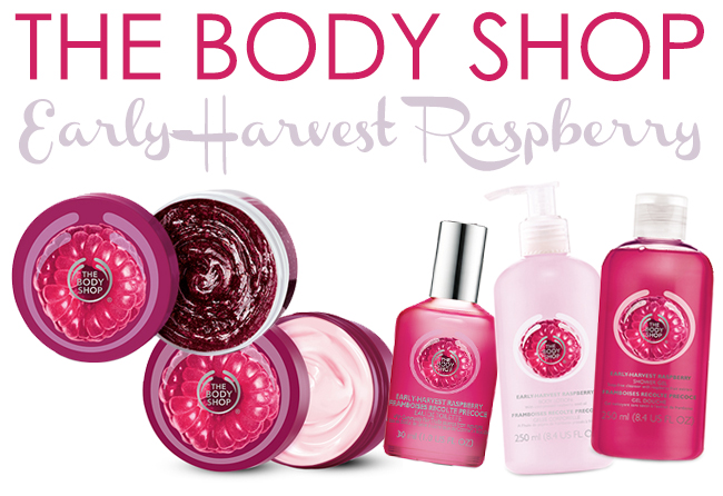 Early-Harvest Raspberry The Body Shop molkan skönhetsblogg