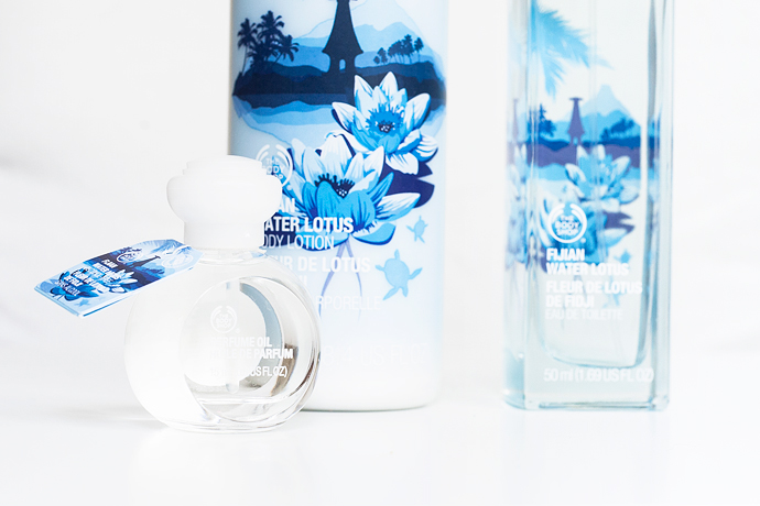 Skönhetsblogg molkan The Body Shop Fijian Water Lotus