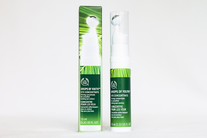 molkan Skönhetsblogg The Body Shop Drops Of Youth™ Eye Concentrate recension review 1/5 