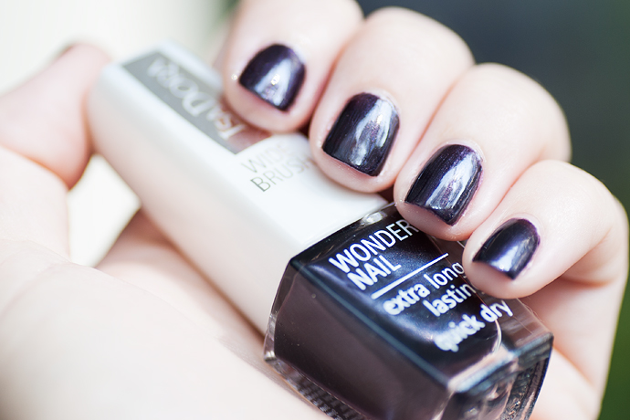 skönhetsblogg molkan isadora wonder nail 790 black coffee nail polish 