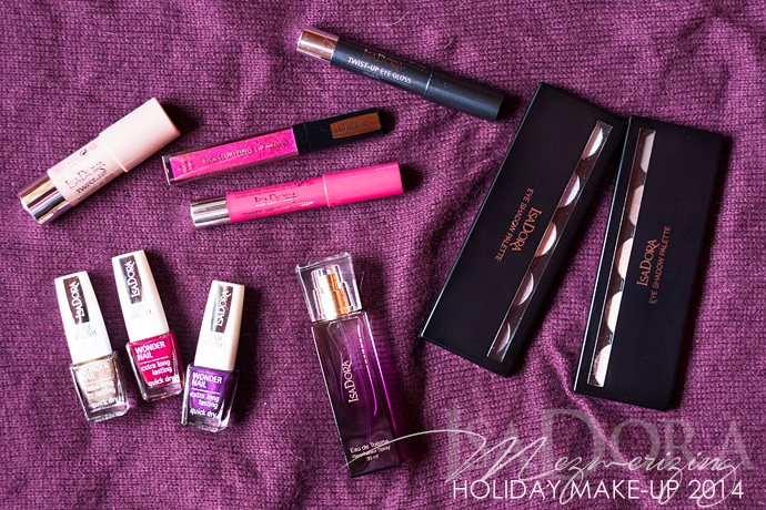 molkan skönhetsblogg isadora mezmerizing holiday make-up 2014