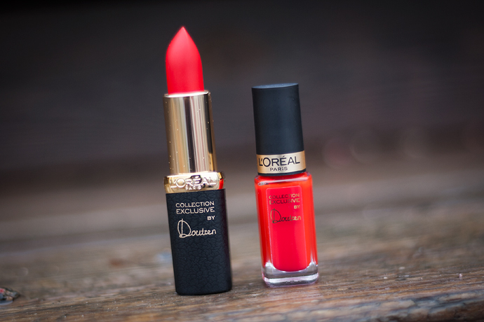 l'oréal paris exclusive exklusiv collection kollektion pure reds doutzen lipstick läppstift nail polish nagellack christmas jul 2014