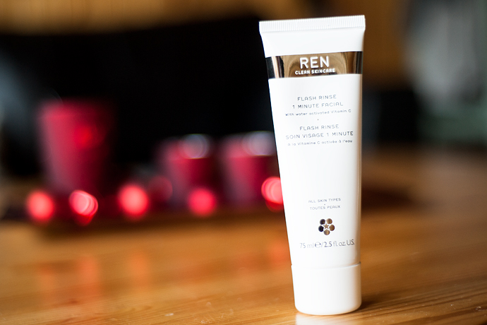 REN Skincare Flash Rinse 1 Minute Facial review recension