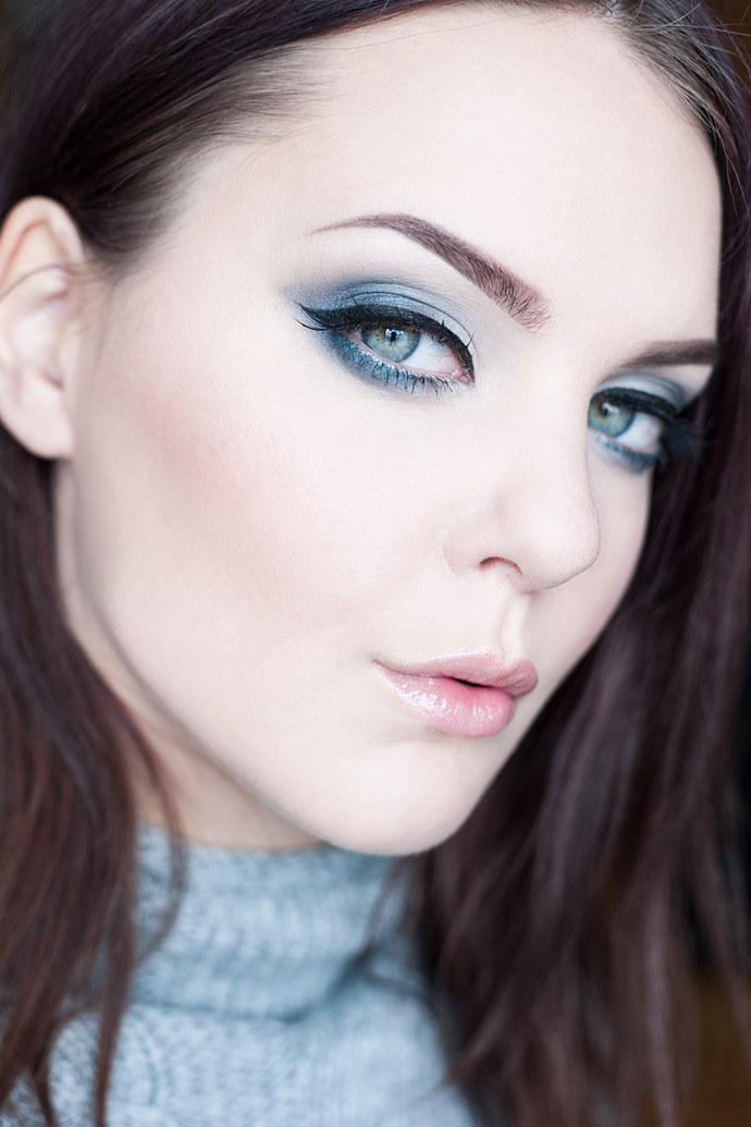 make up store nordic makeup look blue gray 2015 motd