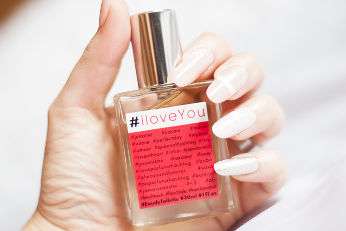 parfums hashtag #crazygirl #iloveyou #imaprincess edt