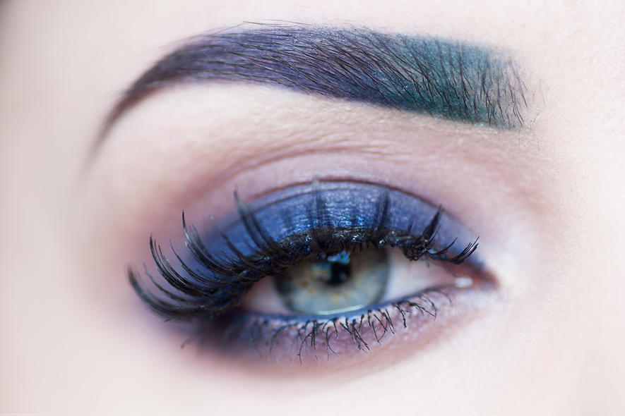 motd dark matter blue makeup skönhetsblogg blå smkining
