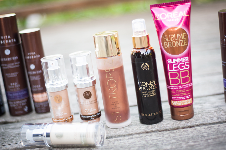 bus self tanning rutin st. teopez vita liberala l'oréal the body shop