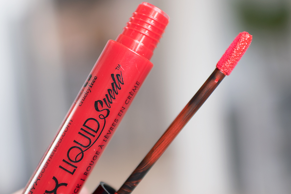 nyx liquid suede cream lipstick swatch