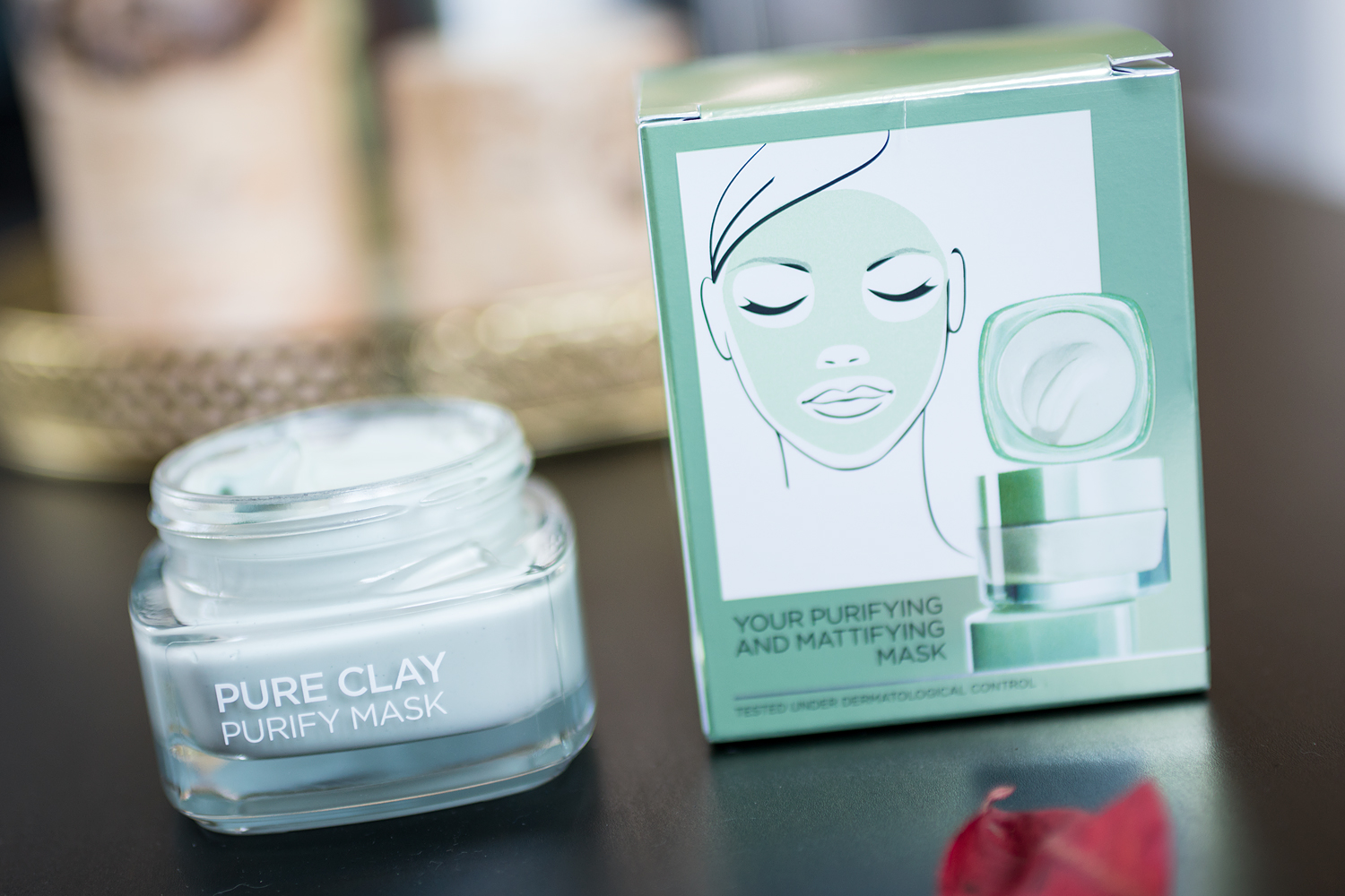 l'oréal paris pure clay face masks exfo glow pure