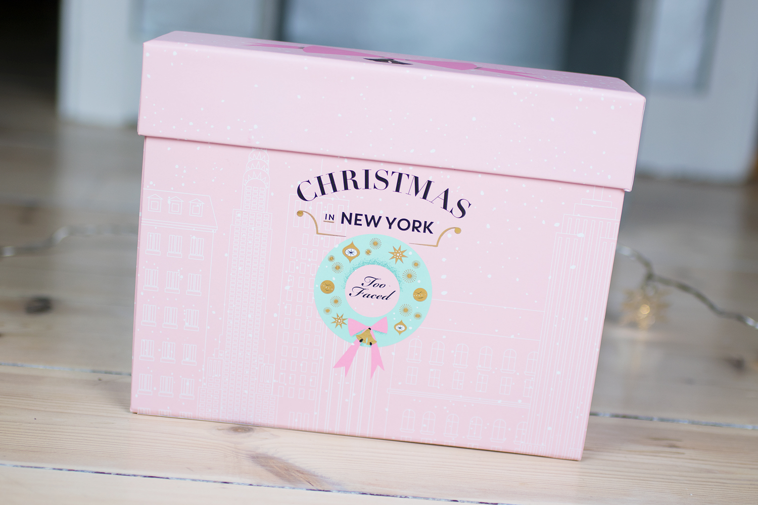 too faced christmas in new york chocolate shop