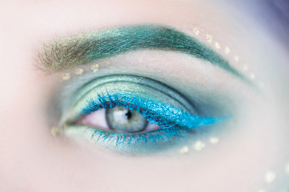 mermaid halloween makeup 2015