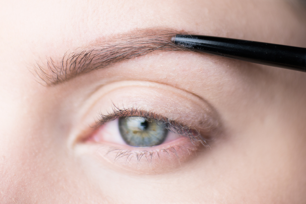 ögonbrynstutorial eyebrow tutorial molkan skönhetsblogg pictorial