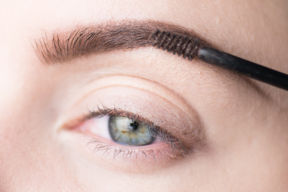 ögonbrynstutorial eyebrow tutorial molkan skönhetsblogg pictorial