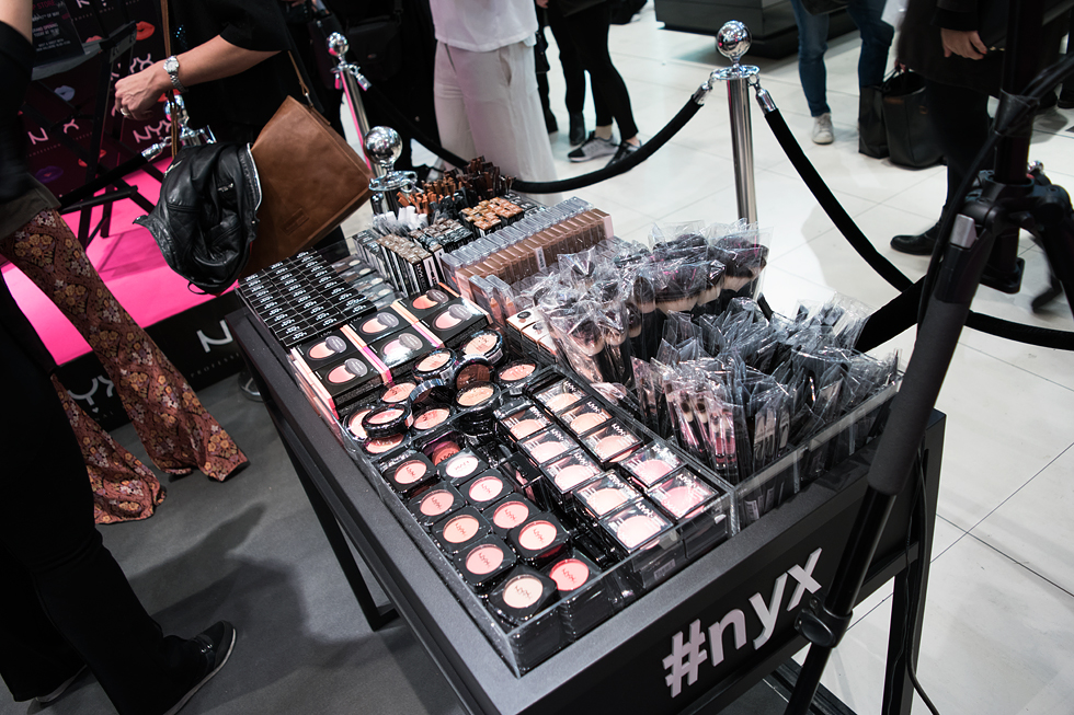 nyx event pop-up store stockholm