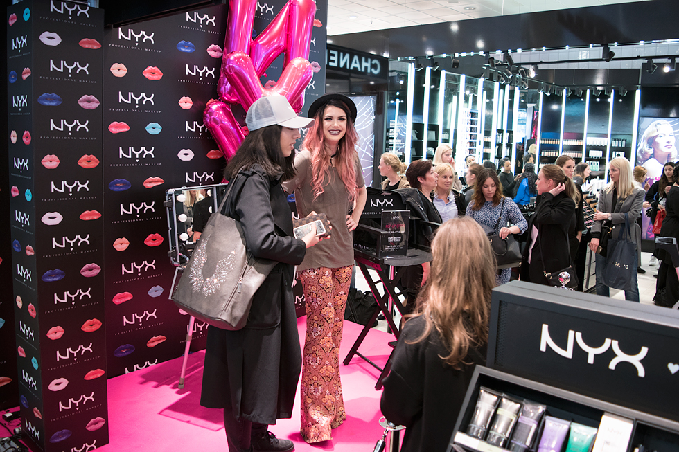nyx event pop-up store stockholm